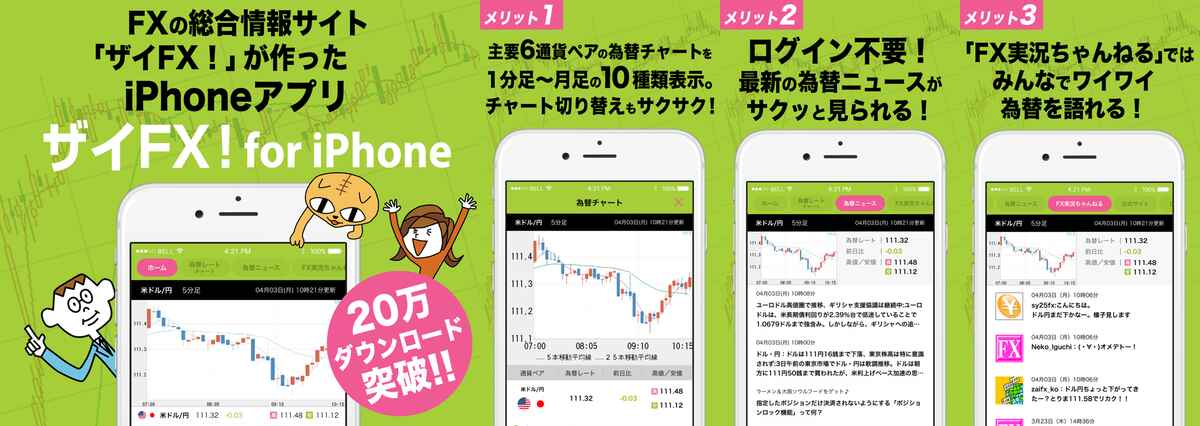 ザイfx For Iphone Iphone Ipad アプリランキング