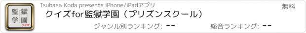 おすすめアプリ クイズfor監獄学園（プリズンスクール）