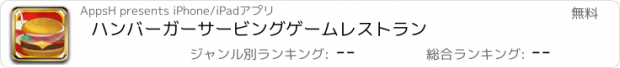 おすすめアプリ ハンバーガーサービングゲームレストラン