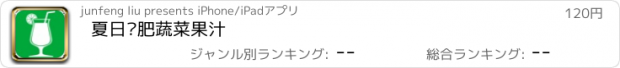 おすすめアプリ 夏日减肥蔬菜果汁