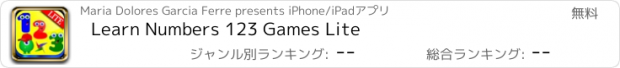 おすすめアプリ Learn Numbers 123 Games Lite