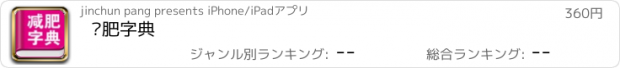 おすすめアプリ 减肥字典