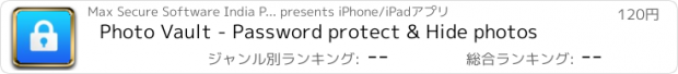 おすすめアプリ Photo Vault - Password protect & Hide photos