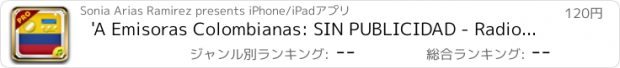 おすすめアプリ 'A Emisoras Colombianas: SIN PUBLICIDAD - Radio Stereo Online en FM y AM para escuchar en Colombia en vivo!