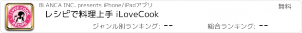 おすすめアプリ レシピで料理上手 iLoveCook