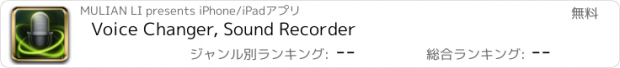おすすめアプリ Voice Changer, Sound Recorder