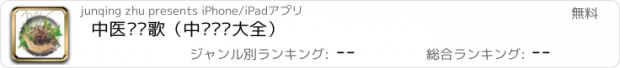 おすすめアプリ 中医汤头歌（中药汤剂大全）