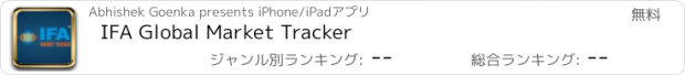 おすすめアプリ IFA Global Market Tracker