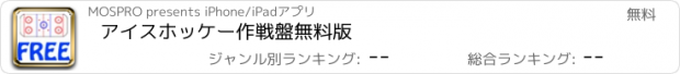 おすすめアプリ アイスホッケー作戦盤　無料版