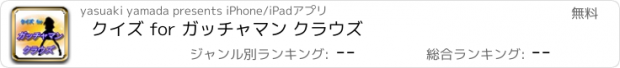 おすすめアプリ クイズ for ガッチャマン クラウズ