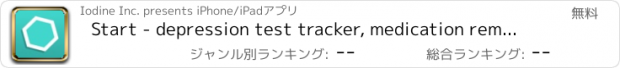 おすすめアプリ Start - depression test tracker, medication reminder, side effect & mood tracker