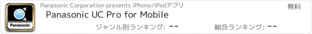 おすすめアプリ Panasonic UC Pro for Mobile
