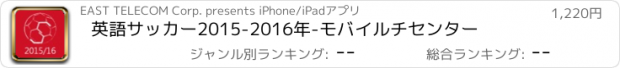 おすすめアプリ 英語サッカー2015-2016年-モバイルチセンター