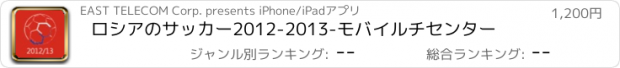 おすすめアプリ ロシアのサッカー2012-2013-モバイルチセンター