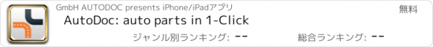 おすすめアプリ AutoDoc: auto parts in 1-Click