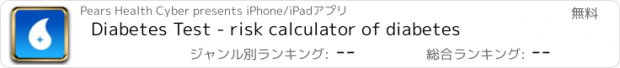 おすすめアプリ Diabetes Test - risk calculator of diabetes