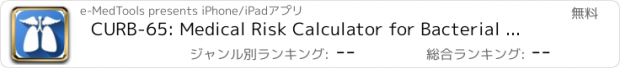 おすすめアプリ CURB-65: Medical Risk Calculator for Bacterial and Viral Pneumonia