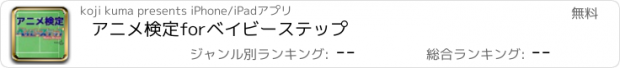 おすすめアプリ アニメ検定　for　ベイビーステップ