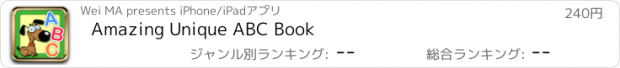 おすすめアプリ Amazing Unique ABC Book