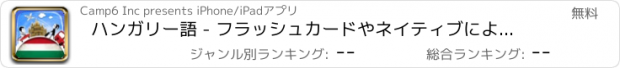 おすすめアプリ ハンガリー語 - フラッシュカードやネイティブによる音声付きの無料オフラインフレーズブック