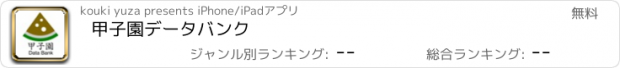 おすすめアプリ 甲子園データバンク