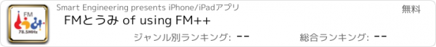 おすすめアプリ FMとうみ of using FM++