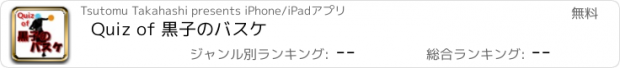 おすすめアプリ Quiz of 黒子のバスケ