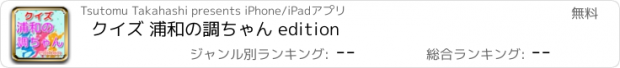 おすすめアプリ クイズ 浦和の調ちゃん edition