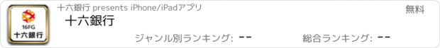 おすすめアプリ 十六銀行