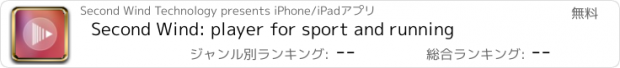 おすすめアプリ Second Wind: player for sport and running