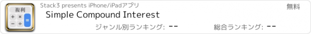 おすすめアプリ Simple Compound Interest