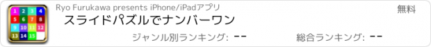 おすすめアプリ スライドパズルでナンバーワン