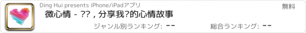 おすすめアプリ 微心情 - 记录 , 分享我们的心情故事