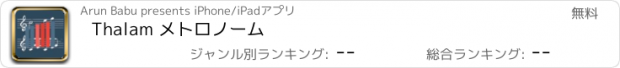 おすすめアプリ Thalam メトロノーム