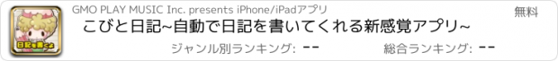 おすすめアプリ こびと日記~自動で日記を書いてくれる新感覚アプリ~