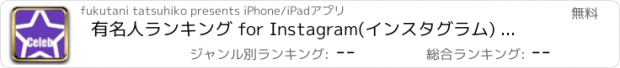 おすすめアプリ 有名人ランキング for Instagram(インスタグラム) -CelebAround