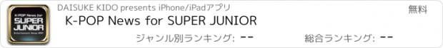 おすすめアプリ K-POP News for SUPER JUNIOR