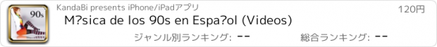 おすすめアプリ Música de los 90s en Español (Videos)