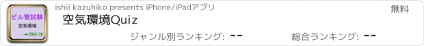 おすすめアプリ 空気環境Quiz