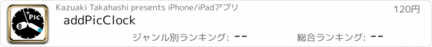 おすすめアプリ addPicClock