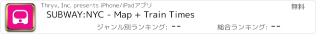 おすすめアプリ SUBWAY:NYC - Map + Train Times