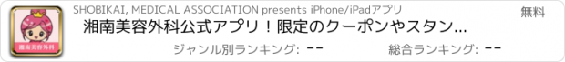 おすすめアプリ 湘南美容外科公式アプリ！限定のクーポンやスタンプカードなどお得体験盛りだくさん