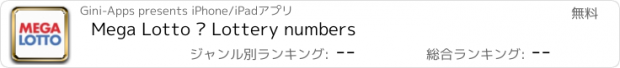 おすすめアプリ Mega Lotto – Lottery numbers