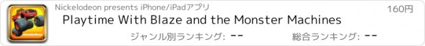 おすすめアプリ Playtime With Blaze and the Monster Machines