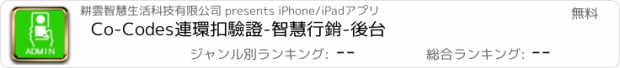 おすすめアプリ Co-Codes連環扣驗證-智慧行銷-後台