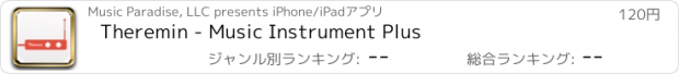 おすすめアプリ Theremin - Music Instrument Plus