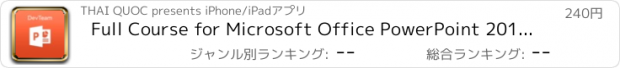 おすすめアプリ Full Course for Microsoft Office PowerPoint 2013 in HD