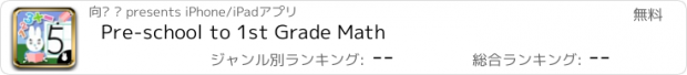 おすすめアプリ Pre-school to 1st Grade Math