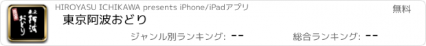 おすすめアプリ 東京阿波おどり