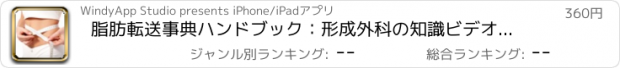 おすすめアプリ 脂肪転送事典ハンドブック：形成外科の知識ビデオガイドとリファレンスを学びます